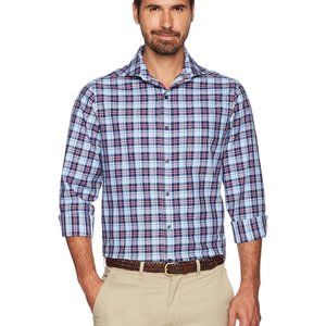 BUTTONED DOWN Men's Classic Fit Cutaway-Collar